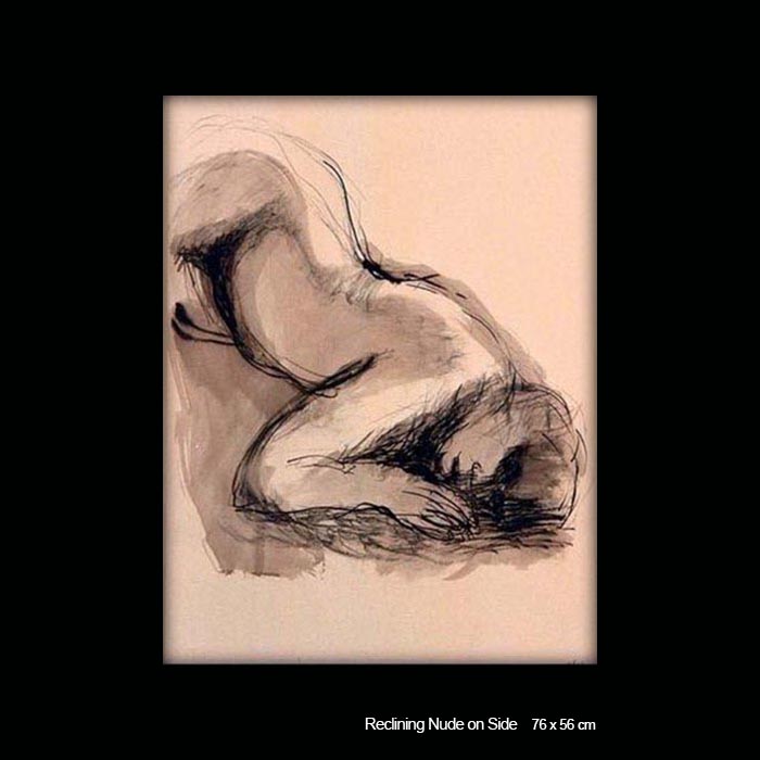 Reclining Nude on Side